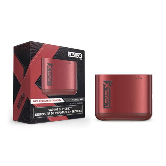 Level X Device Closed Pod System Level X Scarlet Red 