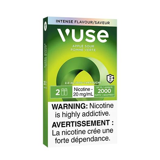 Apple Sour - VUSE Intense Flavour Pod CLOSED PODS Vuse 2% 