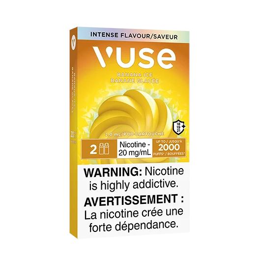 Banana Ice - VUSE Intense Flavour Pod CLOSED PODS Vuse 2% 