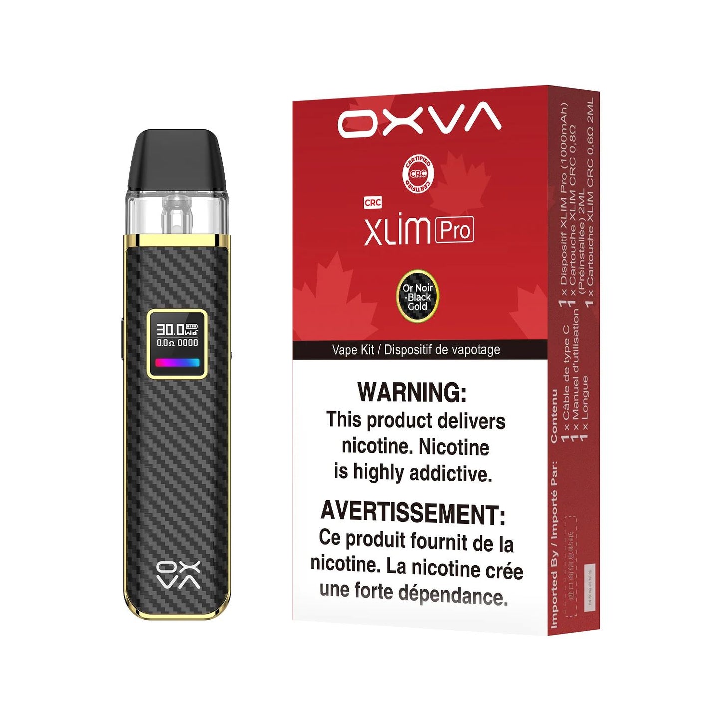 OXVA Xlim Pro Pod System POD SYSTEM OXVA Black Gold 