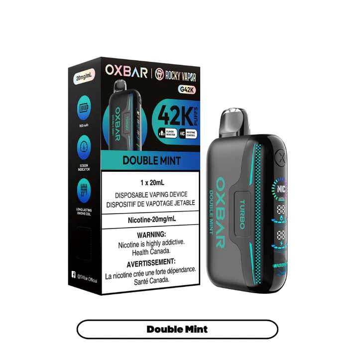 Double Mint - Oxbar 42k Disposable Oxbar 42k 20mg - 2% 