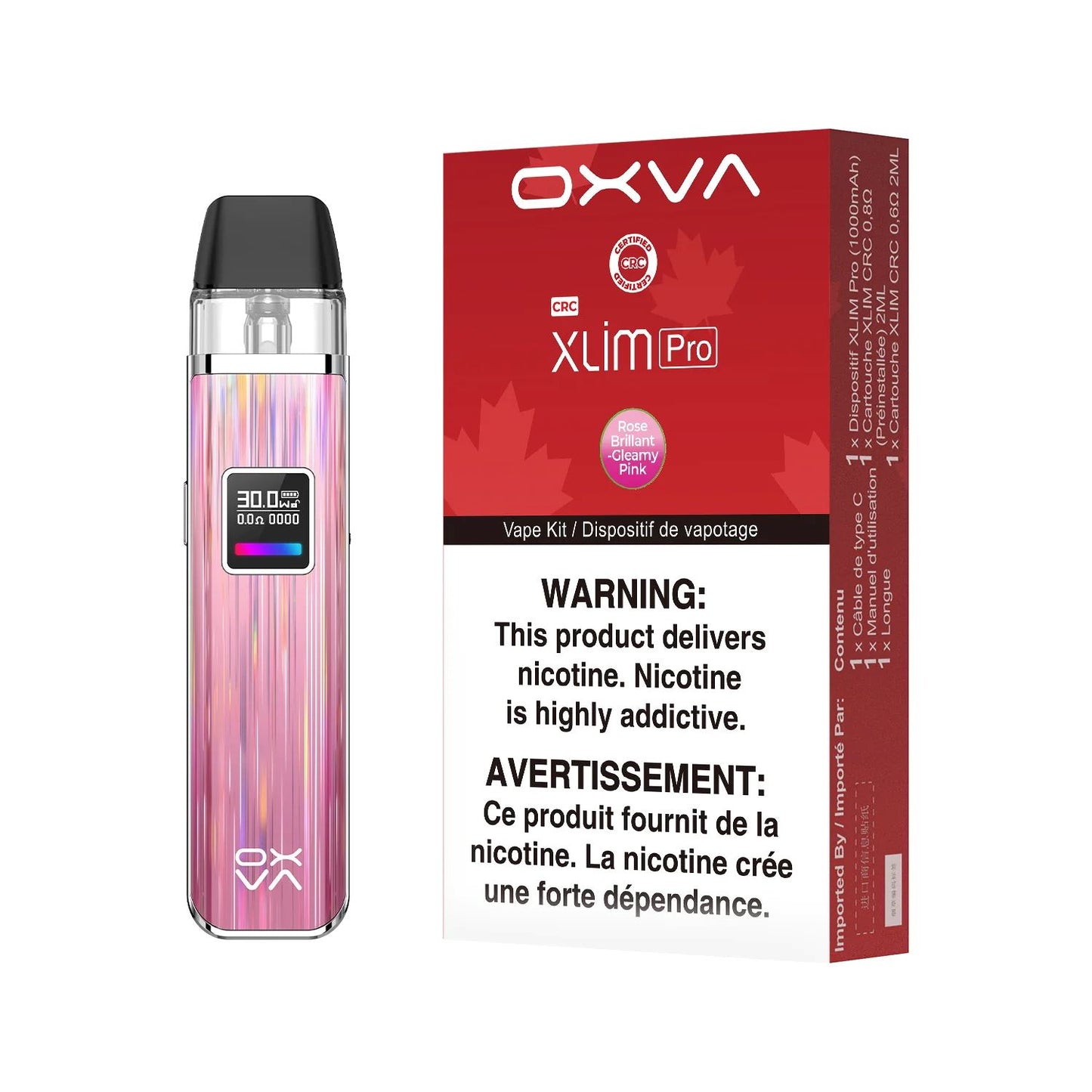 OXVA Xlim Pro Pod System POD SYSTEM OXVA Gleamy Pink 