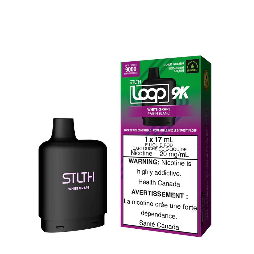 White Grape - STLTH Loop 9K Disposable STLTH LOOP 20mg - 2% 